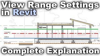 View Range Settings in Revit Tutorial [upl. by Nadoj46]