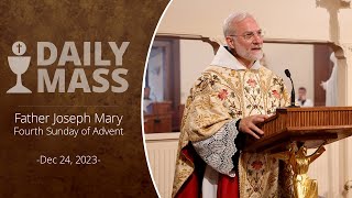 Catholic Daily Mass  Daily TV Mass  December 24 2023 [upl. by Kowatch]