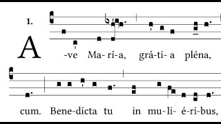 Ave Maria  Gregorian Chant [upl. by Houser]