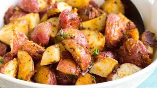 Garlic Parmesan Roasted Red Potatoes [upl. by Thynne843]