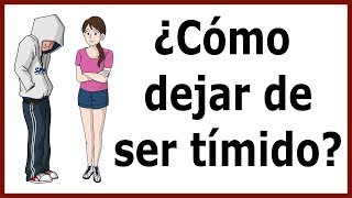 Cómo Vencer La Timidez en 3 pasos  Resumen animado [upl. by Martinez]