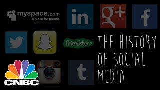 History Of Social Media In 90 seconds  CNBC [upl. by Anina]