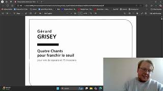 Ep63 Chamber Orchestra Grisey [upl. by Colby]