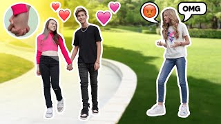 Making My CRUSH Jealous To See How She REACTS FLIRTING PRANK😲💔 Sawyer Sharbino [upl. by Lletnwahs254]