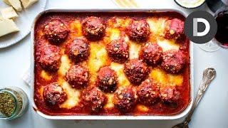 The BEST Baked Meatballs [upl. by Lavinia]