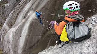 Via Ferrata Lows Peak Circuit on Mount Kinabalu  The Worlds Highest Via Ferrata [upl. by Todhunter]