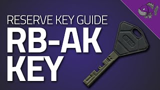 RBAK Key  Key Guide  Escape From Tarkov [upl. by Bathsheb]