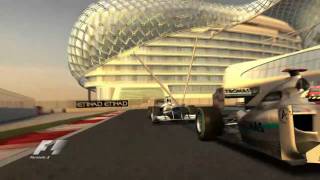 F1 2010 Abu Dhabi race amp replay [upl. by Aknahs]