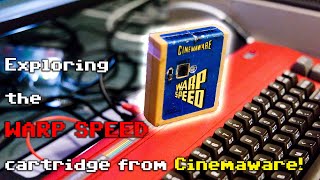 Exploring the WARP SPEED Commodore 64 cartridge from Cinemaware [upl. by Ailel]