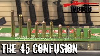 Firearms Facts The 45 Confusion [upl. by Seko398]