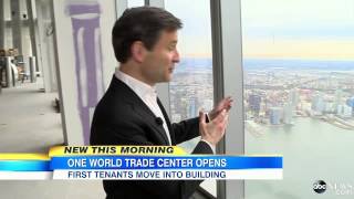 One World Trade Center Opens 1st Tenants Move In [upl. by Selma]