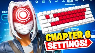 BEST Chapter 6 PC Keyboard amp Mouse Settings Sensitivity  Keybinds In Fortnite [upl. by Nirrol]