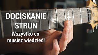 🎸Jak dociskać struny na gitarze  wszystko co musisz wiedzieć [upl. by Eulau151]