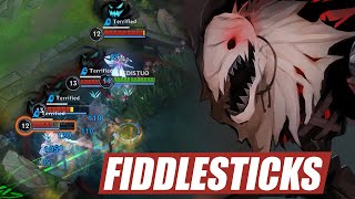 Wild Rift Fiddlesticks Gameplay New Champion Build amp Runes [upl. by Edahsalof756]