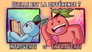 Introverti VS Extraverti  La VRAIE différence [upl. by Henarat]