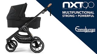 Emmaljunga NXT90 Stroller • Demonstration video [upl. by Latreese]