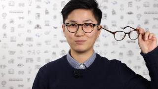 Warby Parker  Comparing Standard Fit to Low Bridge Fit Eyeglasses [upl. by Gati997]