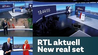 New studio and intro for RTL aktuell Germany [upl. by Lerred51]