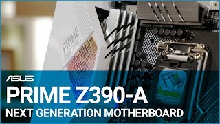 ASUS PRIME Z390A Next Generation Motherboard Overview [upl. by Eillo]