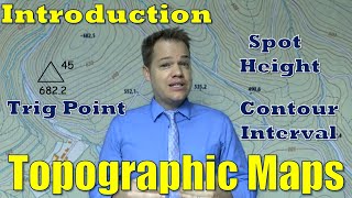 How to read a Topographic  Contour Map [upl. by Forcier71]