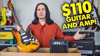 Cool Looking Guitar STARTER PACK Only Costs 110 on Amazon [upl. by Corrianne]