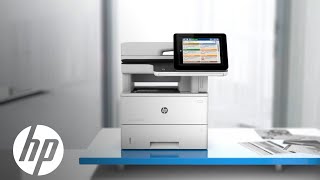 HP LaserJet Enterprise Flow MFP M527z  Official First Look  HP [upl. by Morrison]