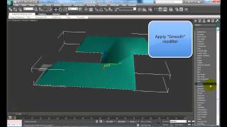 3Ds Max  How to create pitched roof [upl. by Alleyne]