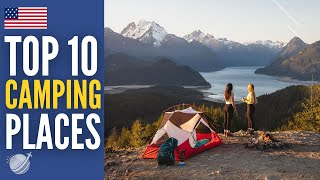 Top 10 Best Camping Places in USA 2025 [upl. by Deehahs327]