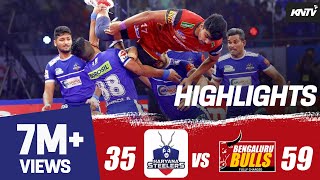 Pro Kabaddi 2019 Highlights  Bengaluru Bulls vs Haryana Steelers  Pawan Sehrawat 39 Raids points [upl. by Lauri]