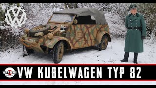 WW2 German  Kubelwagen Typ 82 Kfz 1WW2 [upl. by Ulu321]