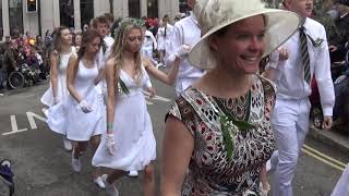 Helston Flora Day 2019 Childrens Dance [upl. by Nabal]