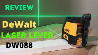 Review DeWalt Laser Level DW088 [upl. by Juliette]