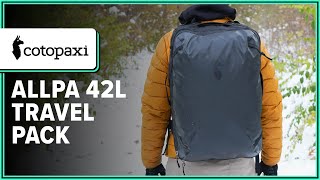 Cotopaxi Allpa 42L Travel Pack Review Initial Thoughts [upl. by Lou501]