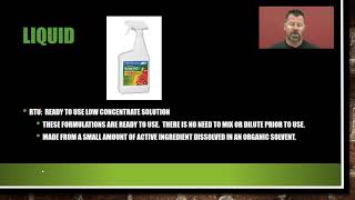 Pesticide Formulations [upl. by Esinahs]