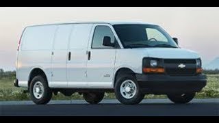 Chevy Express amp GMC Savana Van  Radiator Replacement [upl. by Younger]