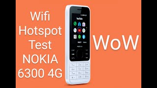 Nokia 6300 4G Unboxing and test Wifi Hotspot [upl. by Madai521]