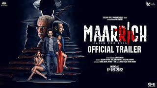 Maarrich  Official Trailer  Tusshar Kapoor  Naseeruddin Shah  Rahul Dev  9th December [upl. by Aniras]