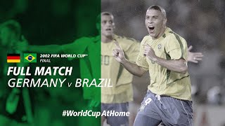 Germany v Brazil  2002 FIFA World Cup Final  Full Match [upl. by Myrna]