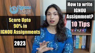 How To Write IGNOU Assignment 2023 and Score 90 Importance of IGNOU Assignment thebraingain [upl. by Bega]