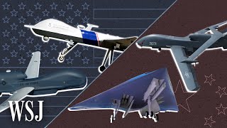 US vs China The Design and Technology Behind Military Drones  WSJ [upl. by Notyad]