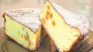 Вкусная творожная запеканка с изюмом простой рецепт [upl. by Neenaj79]