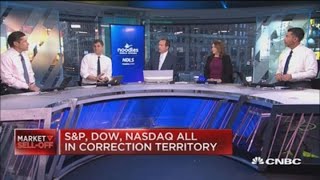 Dow drops 1100 points continues fastest 10 drop in history [upl. by Bulley]