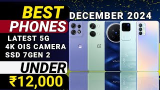 Top 5 Best 5G Phones Under 12000 In December 2024 Best Mobile under 12000  best phones under 12k [upl. by Buckingham]