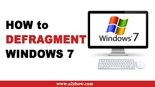 How to Defragment Windows 7 [upl. by Aztiram]