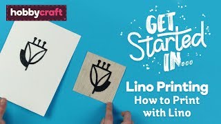 How to Get Started in Lino Printing  Hobbycraft [upl. by Adnirol454]