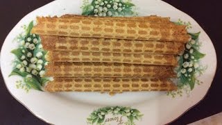 Вафельные трубочки  Самый вкусный рецепт вафельных трубочек [upl. by Ylesara]