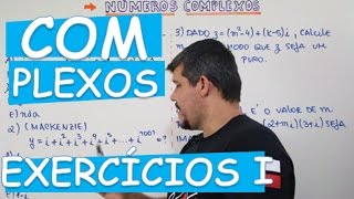 COMPLEXOS EXERCÍCIOS 1 AULA 614 [upl. by Conchita]