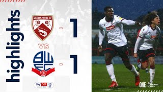 HIGHLIGHTS  Morecambe 11 Bolton Wanderers [upl. by Remus405]