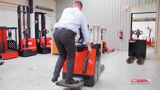 Stand On Electric Pallet Truck [upl. by Lateh]