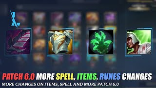 Patch 60 More Spell Items Runes Changes  Wild Rift [upl. by Irolam607]